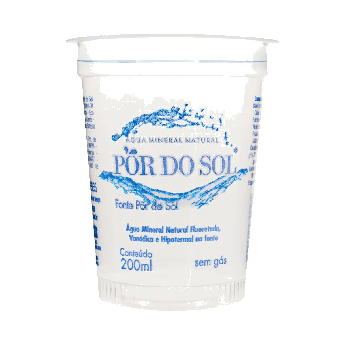 Copo 200ml Água Mineral Campo Grande