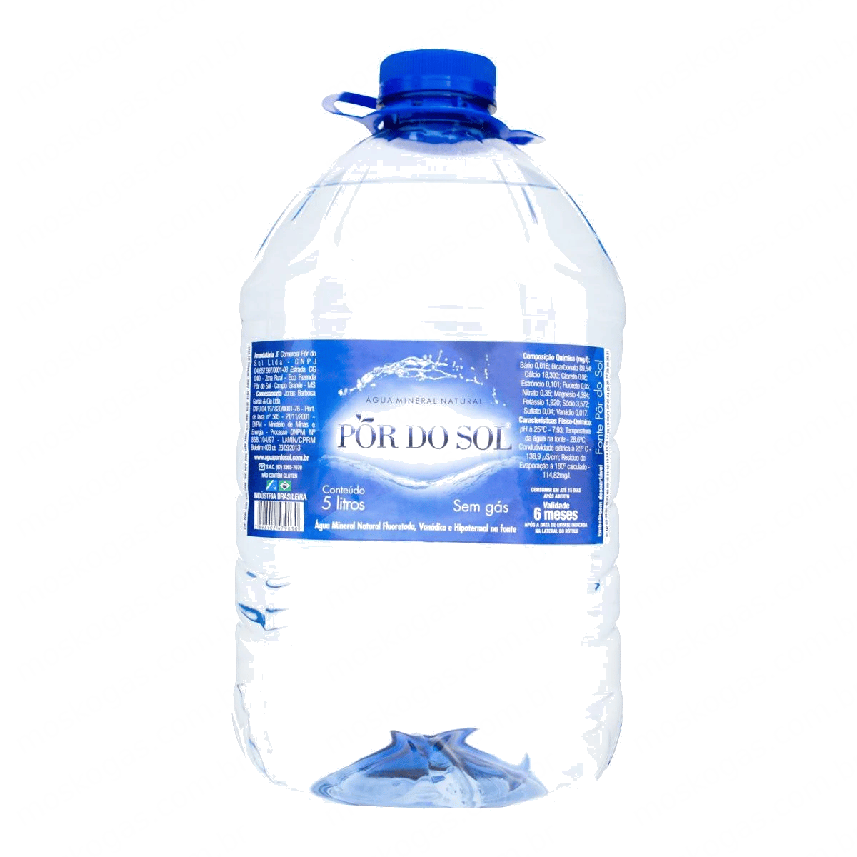 Garrafão 5 Litros Descartável Água Mineral Campo Grande