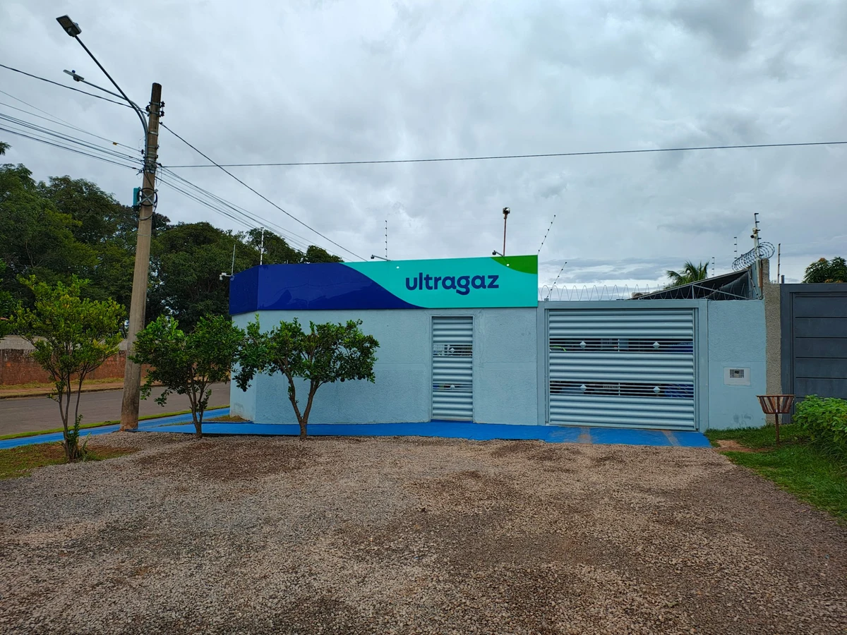 Fachada da Mosko Gás, revenda autorizada Ultragaz em Campo Grande MS