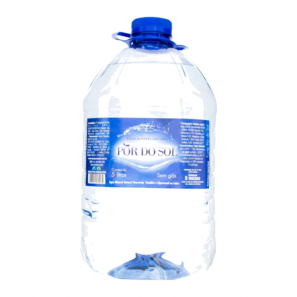 Galão de 5 litros de água mineral em Campo Grande MS — Mosko Gás