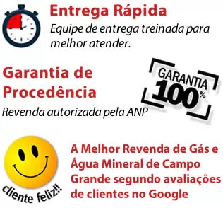 Entrega Rápida de gás - Garantia de Procedência